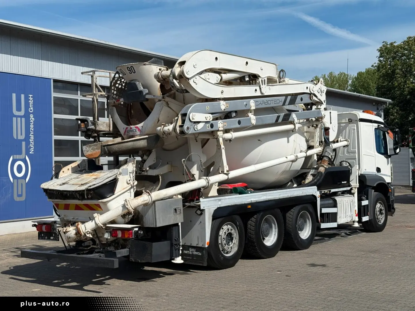 MERCEDES-BENZ AROCS 3543 8x4 Euro 6 PUMI CIFA MK25H-80
