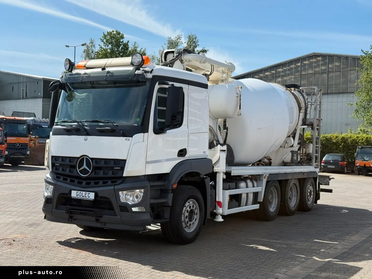 MERCEDES-BENZ AROCS 3543 8x4 Euro 6 PUMI CIFA MK25H-80