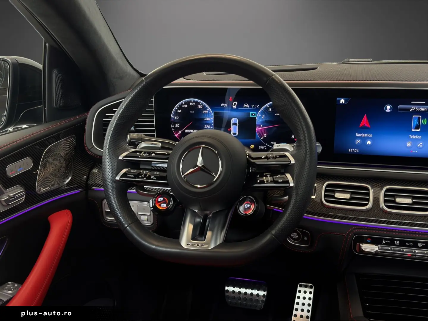 MERCEDES-BENZ GLE 63 AMG S 4M  PANO HEAD-UP Burmester