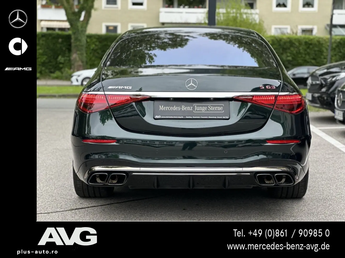 MERCEDES-BENZ AMG S 63 E Pano HUD Burm3D 4xMassage Night TV