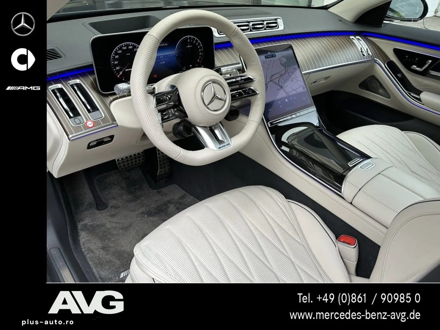 MERCEDES-BENZ AMG S 63 E Pano HUD Burm3D 4xMassage Night TV