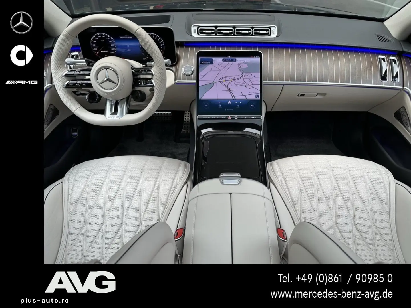 MERCEDES-BENZ AMG S 63 E Pano HUD Burm3D 4xMassage Night TV