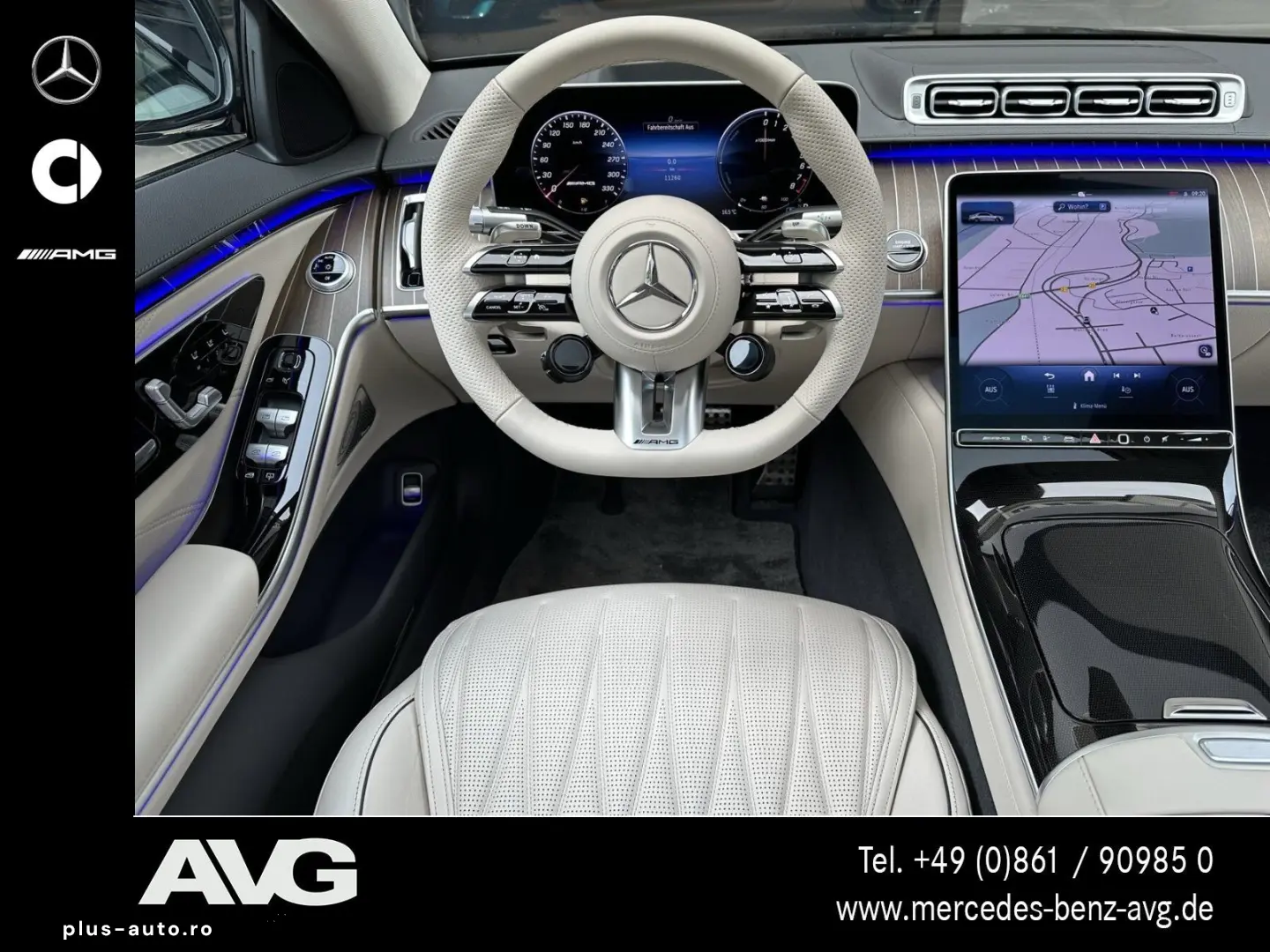 MERCEDES-BENZ AMG S 63 E Pano HUD Burm3D 4xMassage Night TV