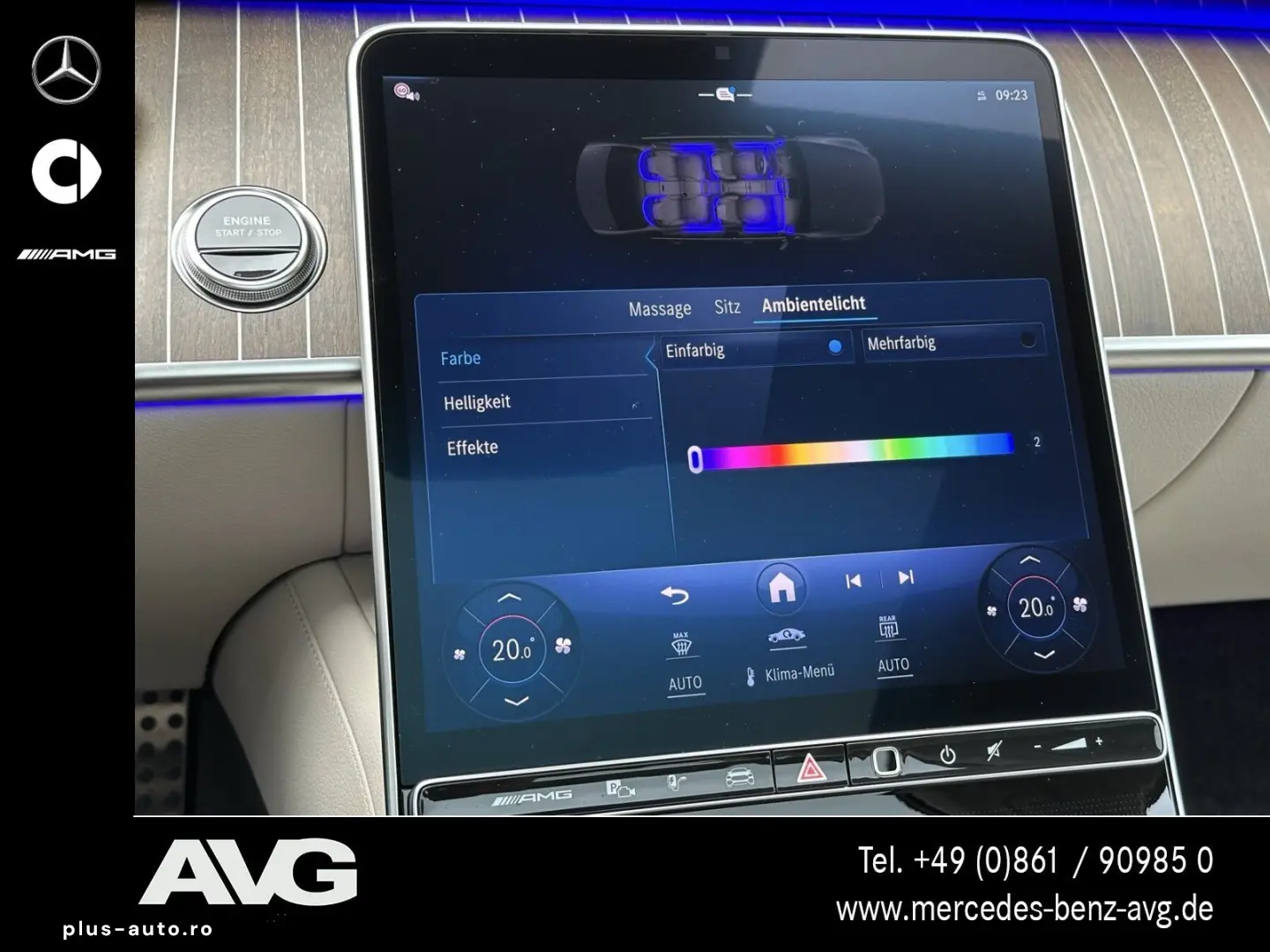 MERCEDES-BENZ AMG S 63 E Pano HUD Burm3D 4xMassage Night TV