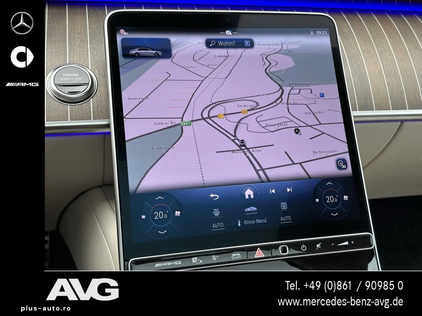MERCEDES-BENZ AMG S 63 E Pano HUD Burm3D 4xMassage Night TV