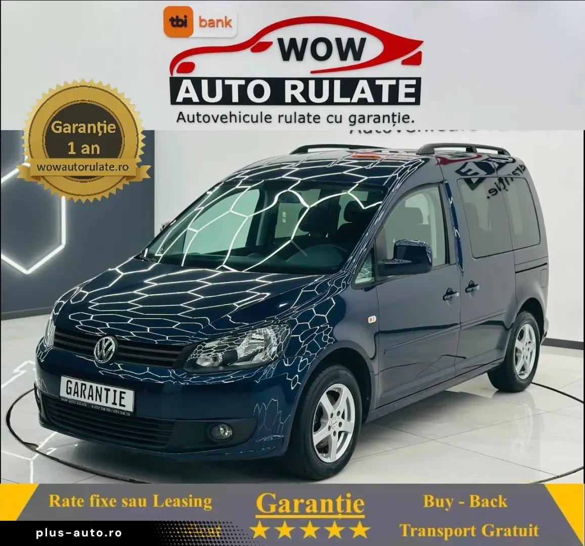 VOLKSWAGEN CADDY 2014 1.6D E5 Garantie 12 Luni Rate Avans 0