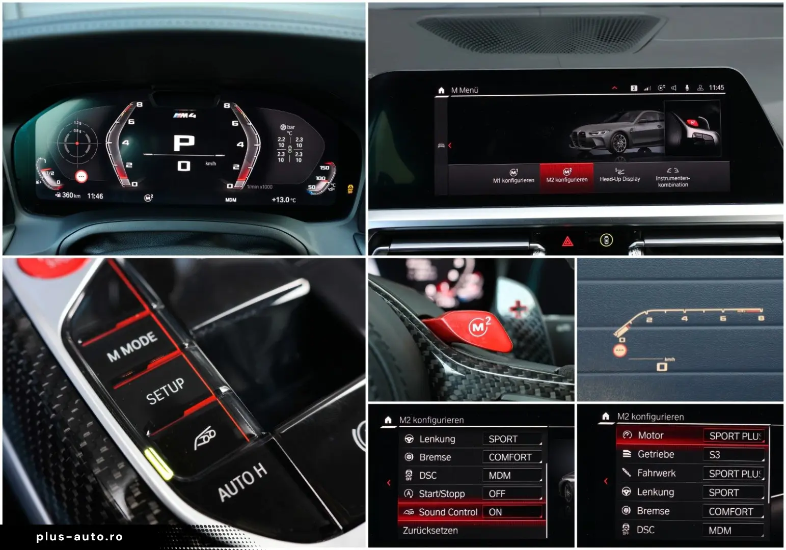 BMW M4 Competition ACC 2xLaser Carbon HUD 360 H&K 19