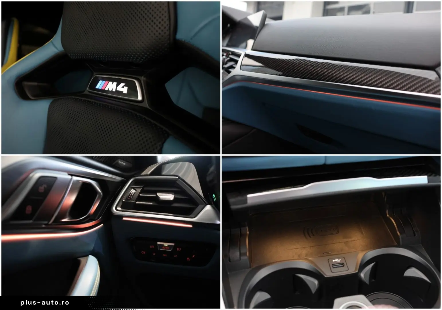 BMW M4 Competition ACC 2xLaser Carbon HUD 360 H&K 19