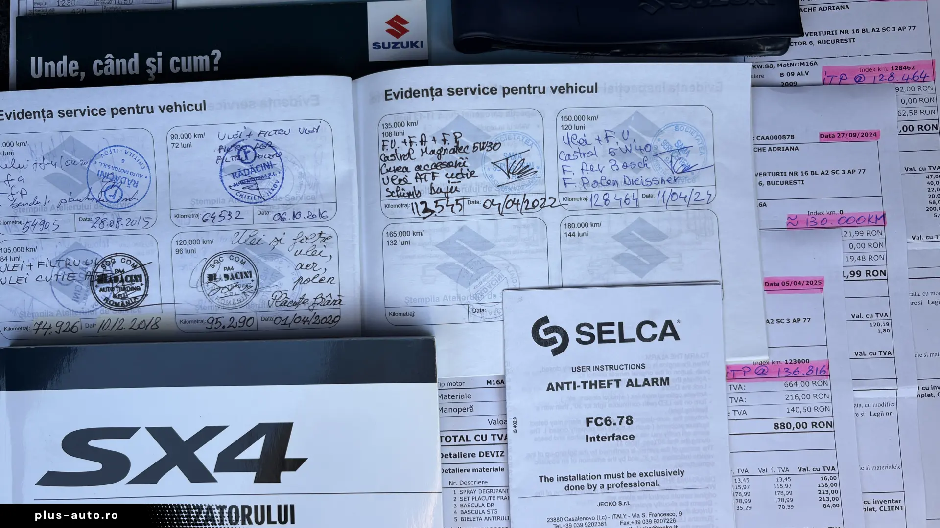 AUTOMAT! Suzuki SX4 GLX 1.6MPI 120cp – UNIC PROPRIETAR