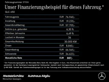 MERCEDES-BENZ GLC 450 d 4M Edit. AMG Night Airma Dis…