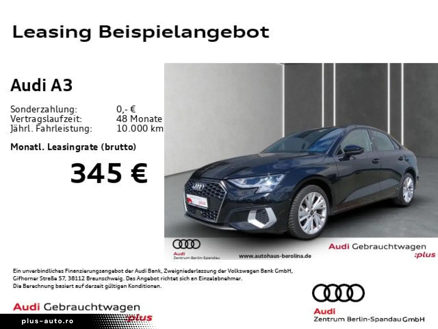 AUDI A3 Lim. 30 TFSI Adv. S tronic  ACC NAV  R-CAM