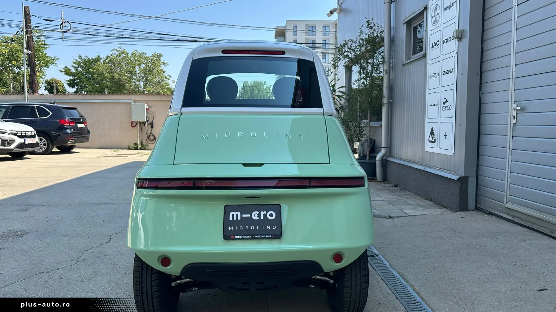 Microlino 10 5 kWh Premium Cool AC bicolour (Paris Mint)