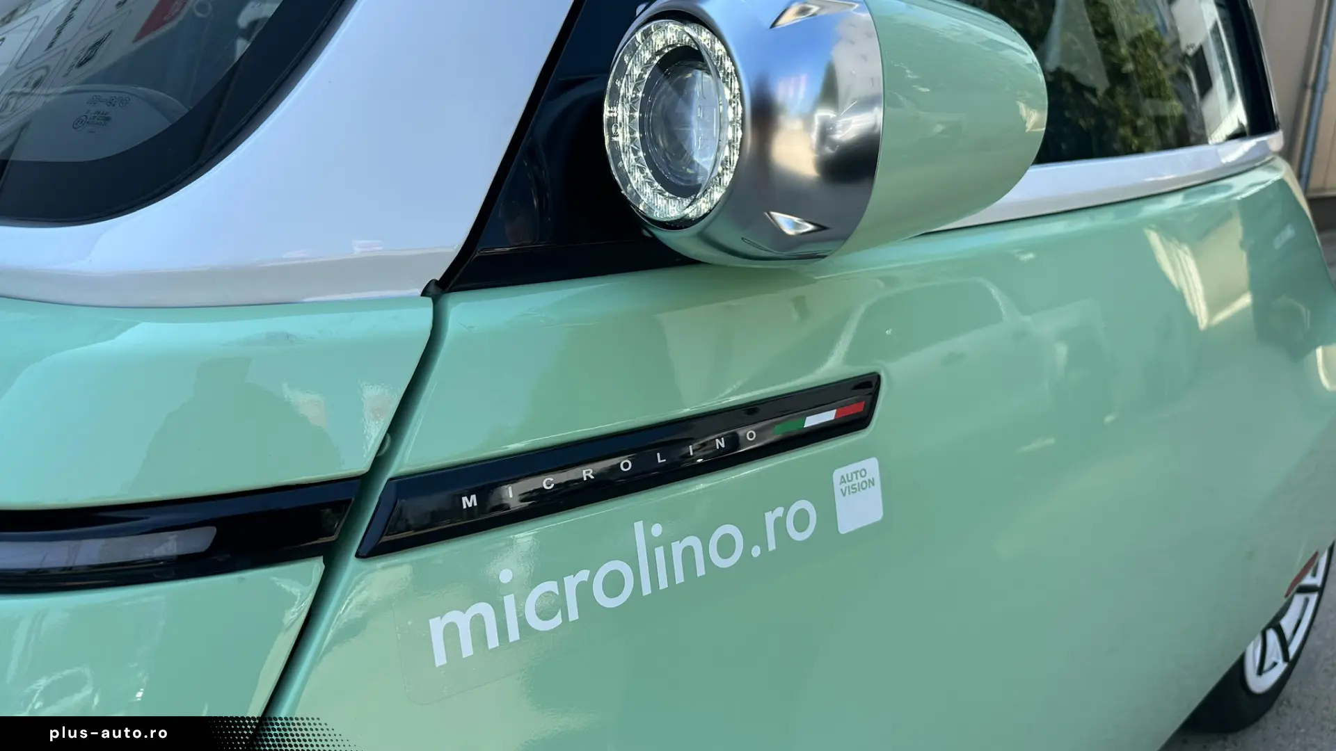 Microlino 10 5 kWh Premium Cool AC bicolour (Paris Mint)