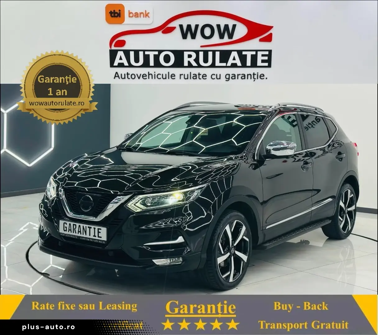 NISSAN Qashqai 2017 1.2i E6 Garantie 12 Luni Rate Avans 0 Do