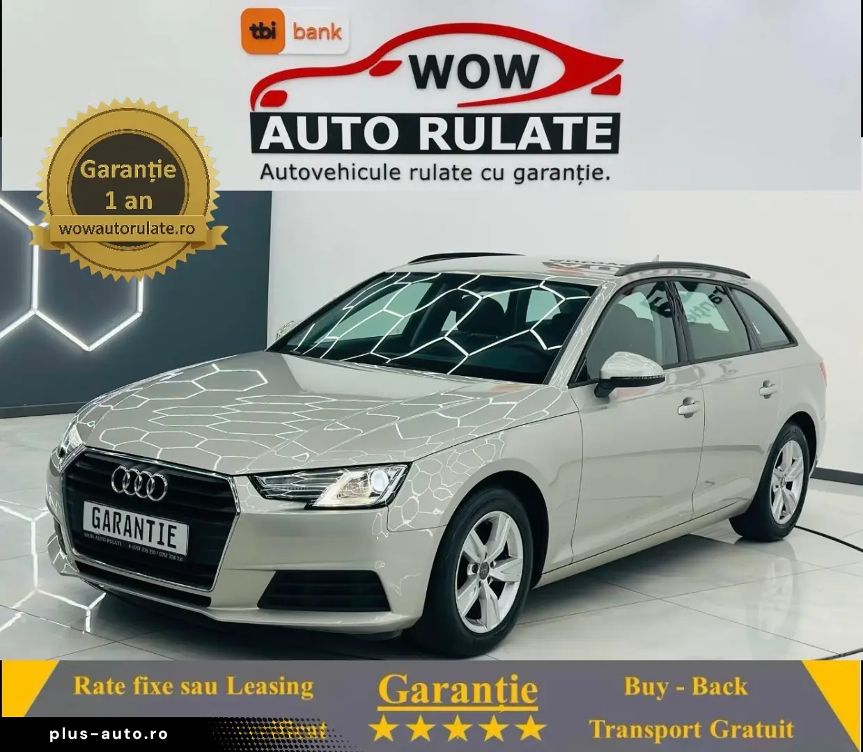 AUDI A4 2017 2.0D E6 Garantie 12 Luni Rate Avans 0 Doar Cu B