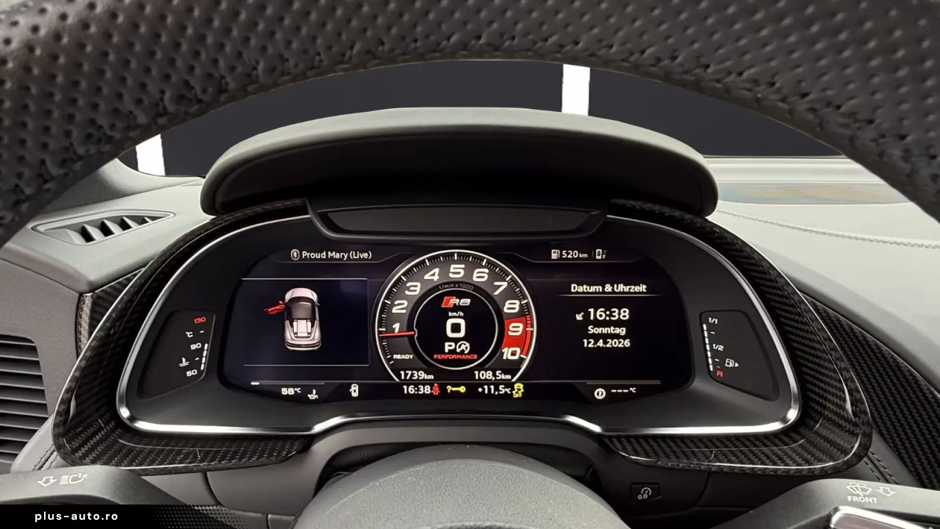 Audi R8 Spyder 5.2 FSI quat perfm. 1. Hd MwSt 3x Carbo