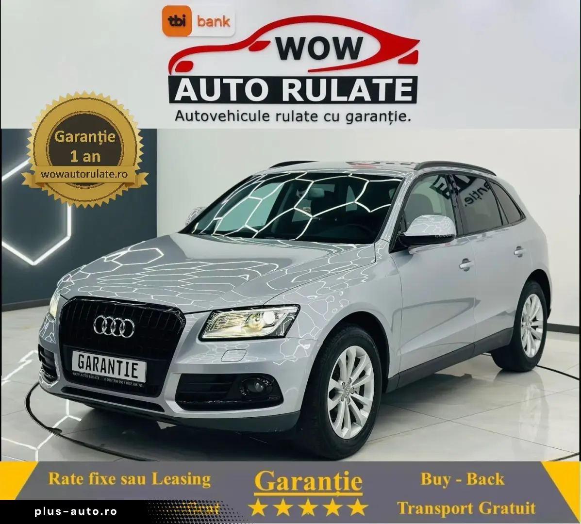 AUDI Q5 2017 2.0D E6 Garantie 12 Luni Rate Avans 0 Doar Cu B