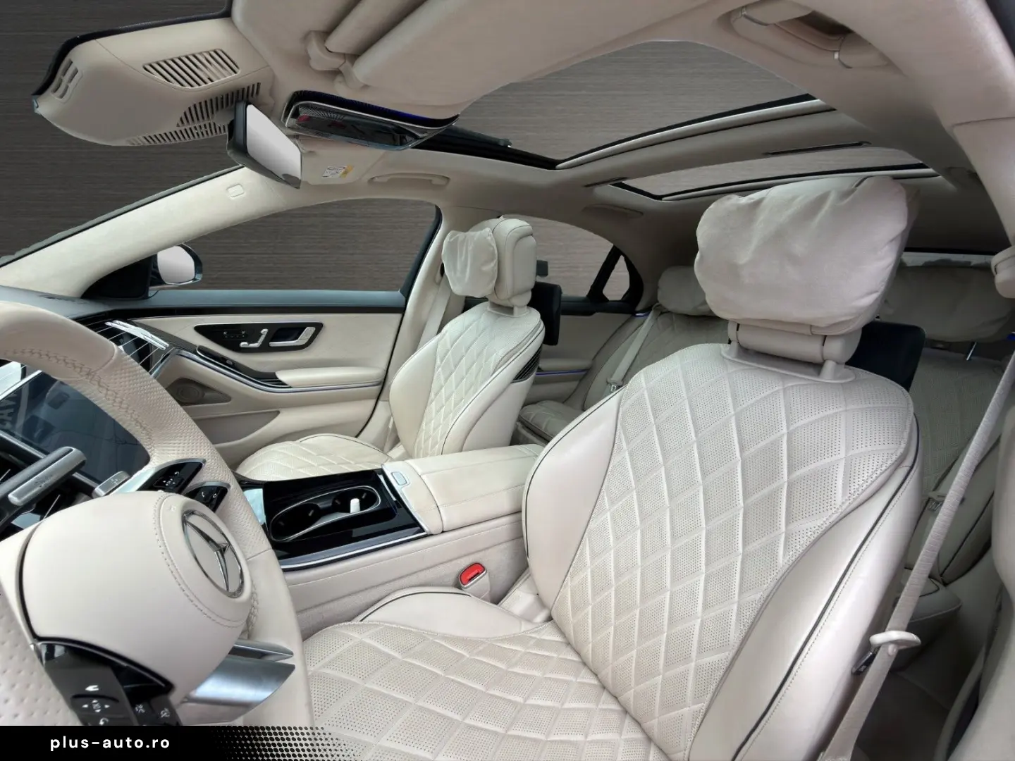 MERCEDES-BENZ S 580 4Matic Lang AMG Night Chauffeur TV-Fond