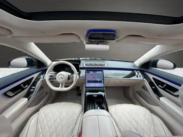 MERCEDES-BENZ S 580 4Matic Lang AMG Night Chauffeur TV-Fond