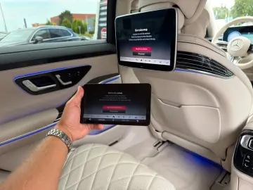 MERCEDES-BENZ S 580 4Matic Lang AMG Night Chauffeur TV-Fond