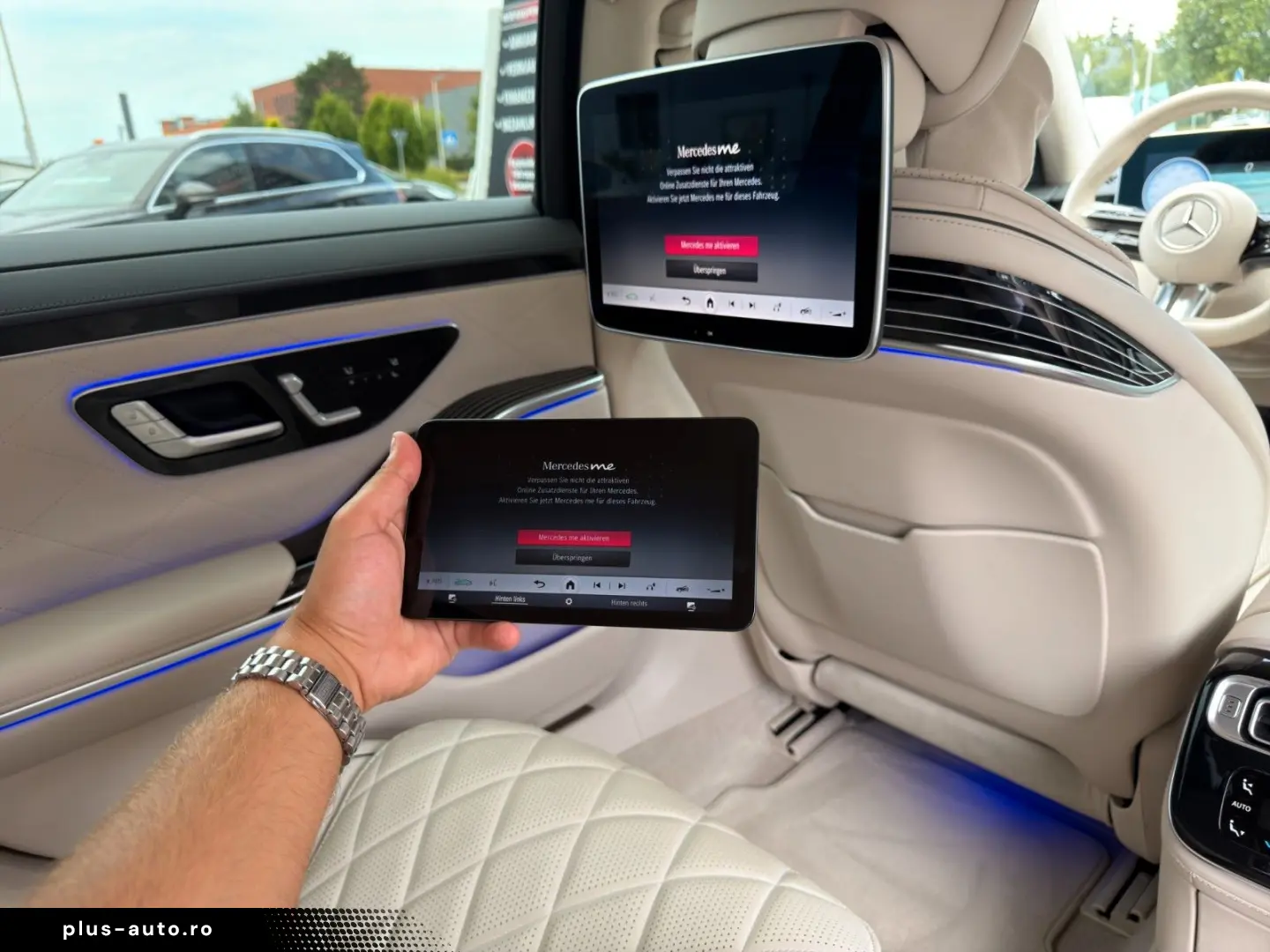 MERCEDES-BENZ S 580 4Matic Lang AMG Night Chauffeur TV-Fond