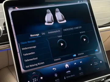 MERCEDES-BENZ S 580 4Matic Lang AMG Night Chauffeur TV-Fond
