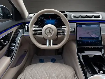 MERCEDES-BENZ S 580 4Matic Lang AMG Night Chauffeur TV-Fond