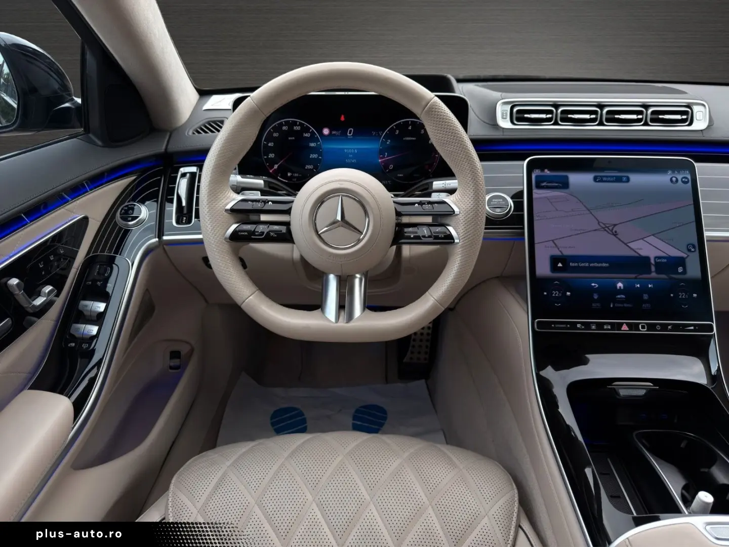 MERCEDES-BENZ S 580 4Matic Lang AMG Night Chauffeur TV-Fond