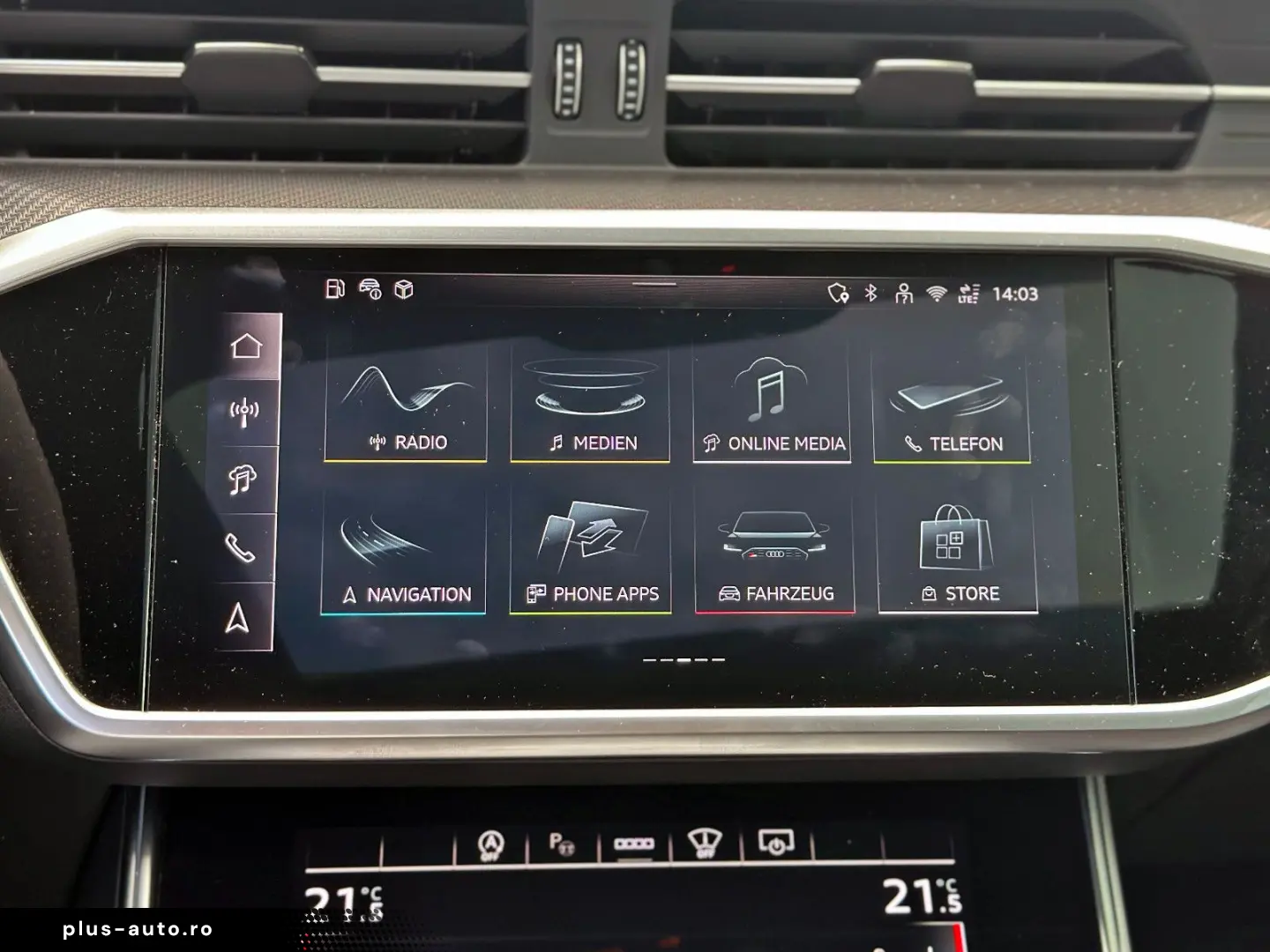 AUDI RS6 Avant BLACK PANO HUD LASER NACHTS 280km h