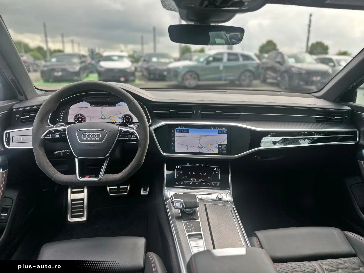 AUDI RS6 Avant BLACK PANO HUD LASER NACHTS 280km h
