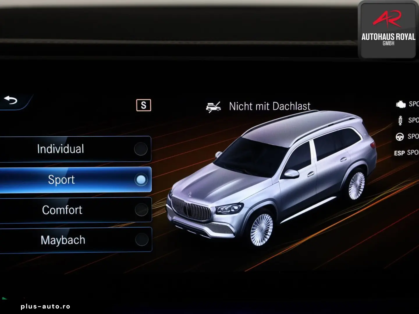MERCEDES-BENZ GLS 600 Maybach FIRST-CLASS FOND-TV MANUFAKTUR