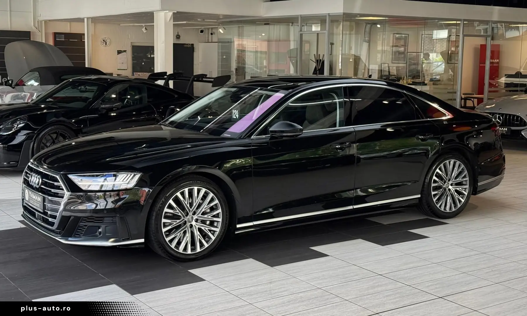 AUDI A8 60 TDI qu Sporpaket Pano HuD B&O StHzg