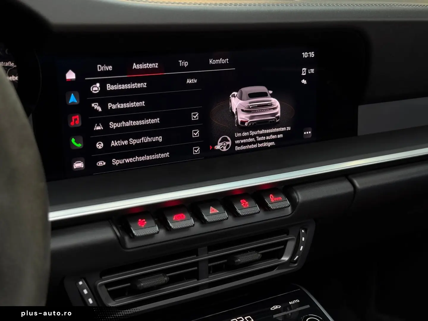 PORSCHE 911 Turbo S Cabriolet InnoDrive Carbon Lift