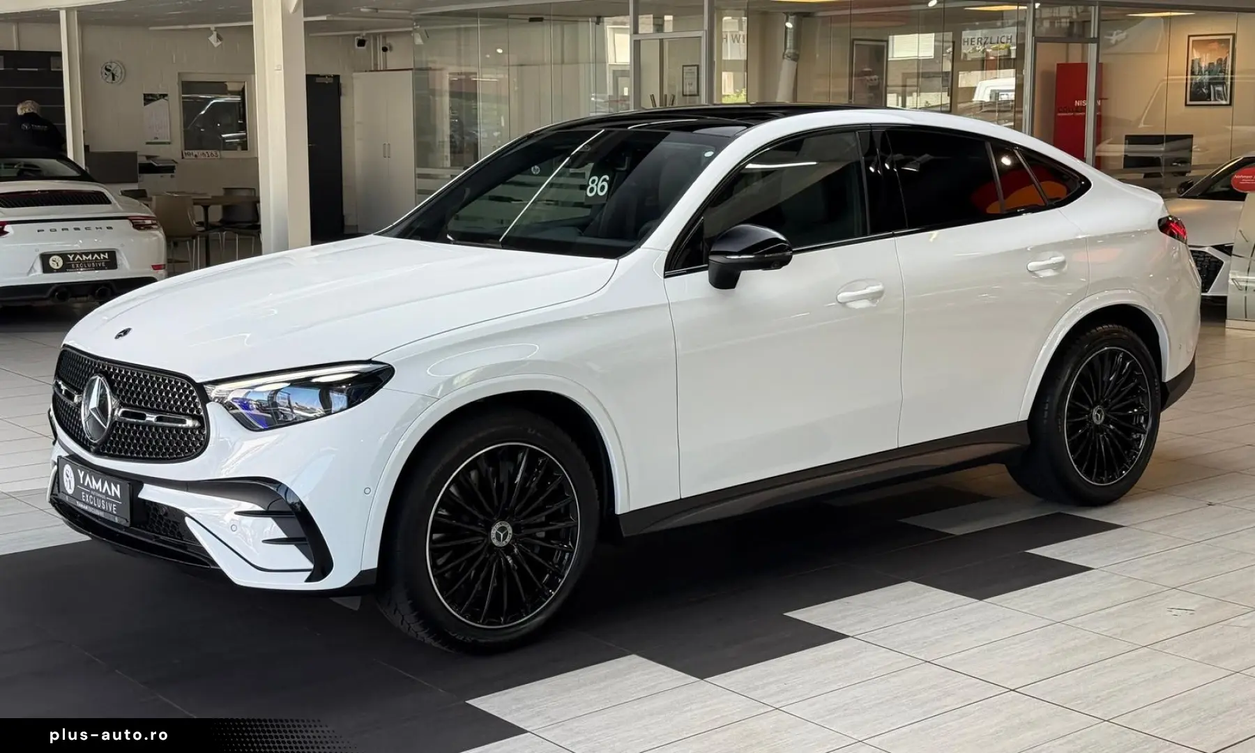 MERCEDES-BENZ GLC 220 d 4M Coupe AMG Pano 360 Burm Distr.