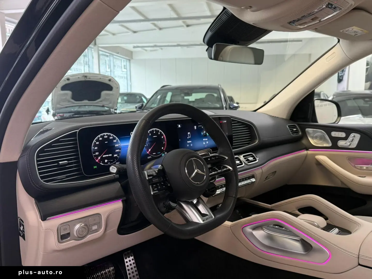 MERCEDES-BENZ GLE 53 4M  AMG NAPPA BEIGE AHK PANO BURM STDHZ