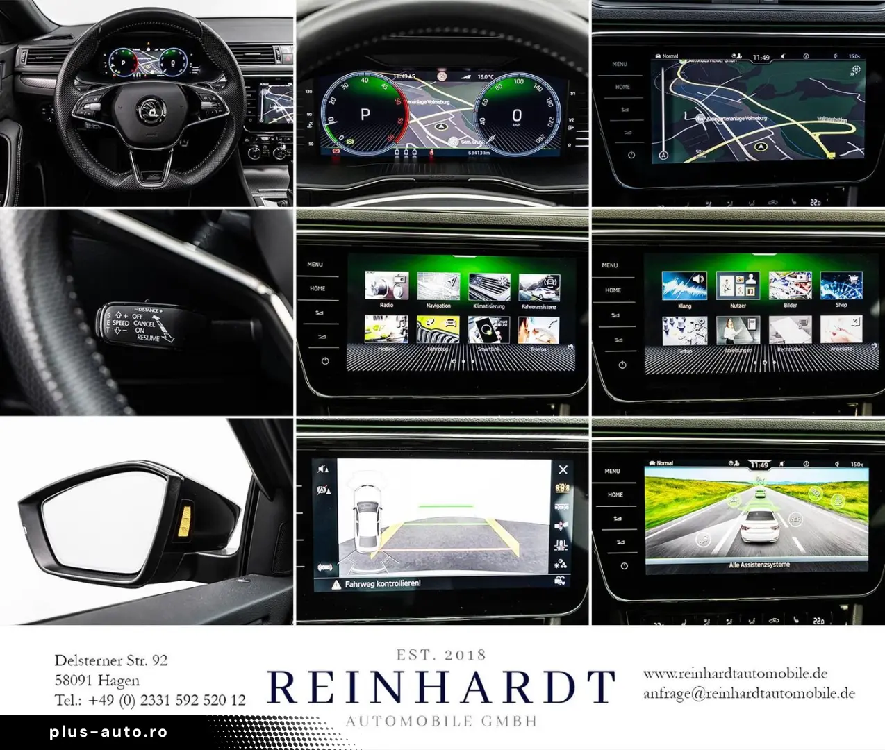 SKODA SUPERB LIMOUSINE 2.0TDi SPORTLINE 4x4 ACC PANO