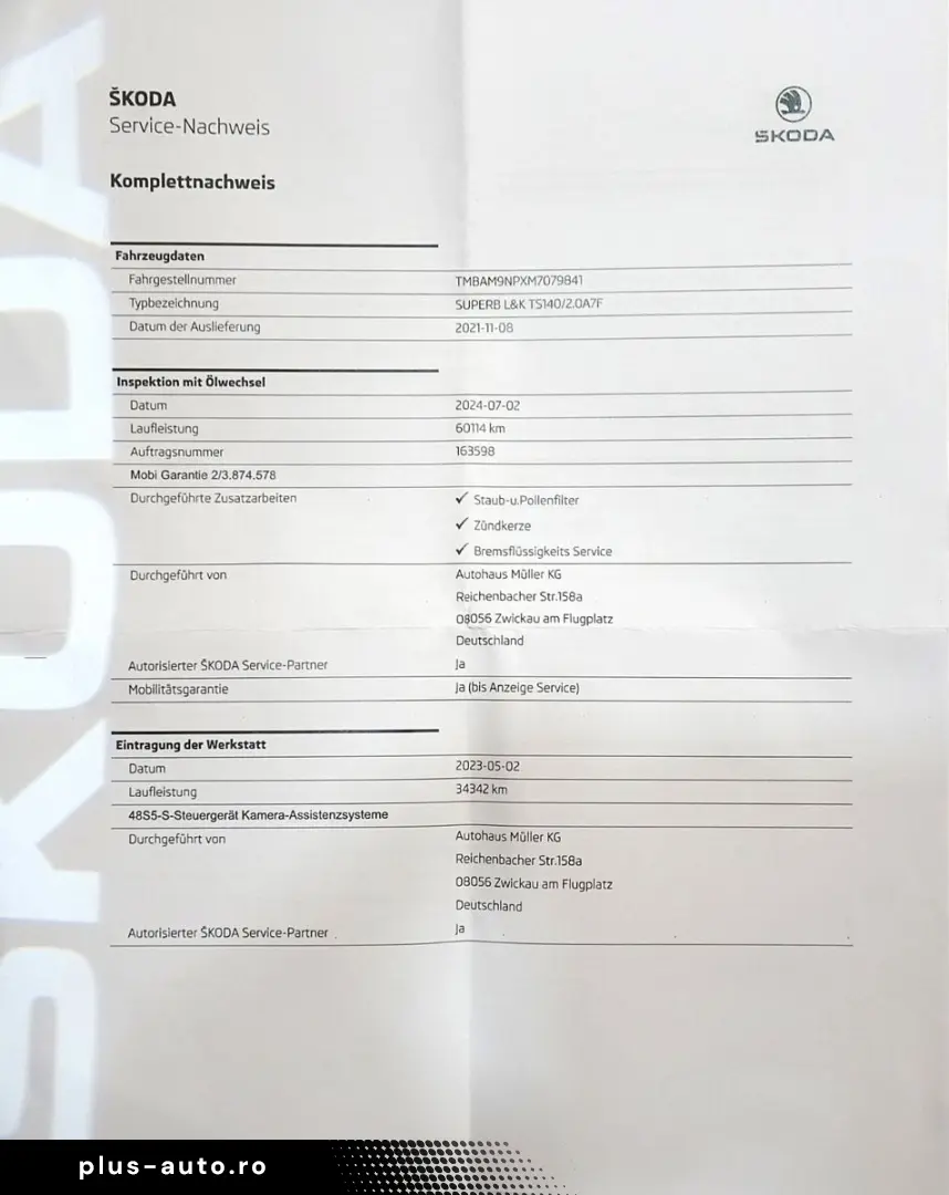 SKODA Superb Lim. L&K 2.0 TSI ACC STDHZ 360  MATRIX VC