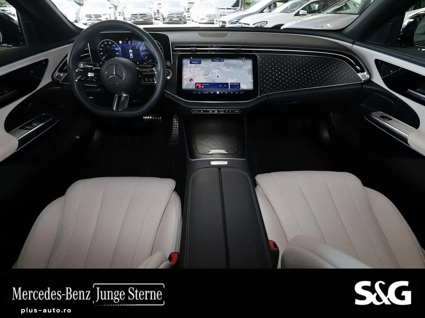 MERCEDES-BENZ E 200 AMG 20  LEDER BEIGE 360  NIGHT PAKET