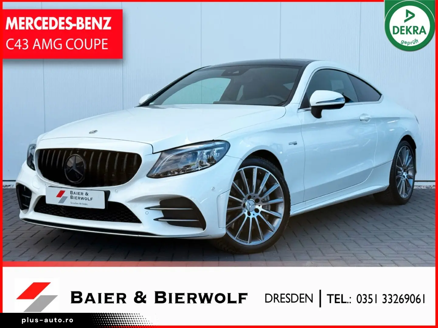 MERCEDES-BENZ C 43 AMG Coupe 4Matic MULITBEAM PANO SPORTAGA