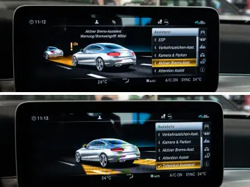 MERCEDES-BENZ C400 Coupe 4MAT  AMG-LINE VIRTUAL NIGH…