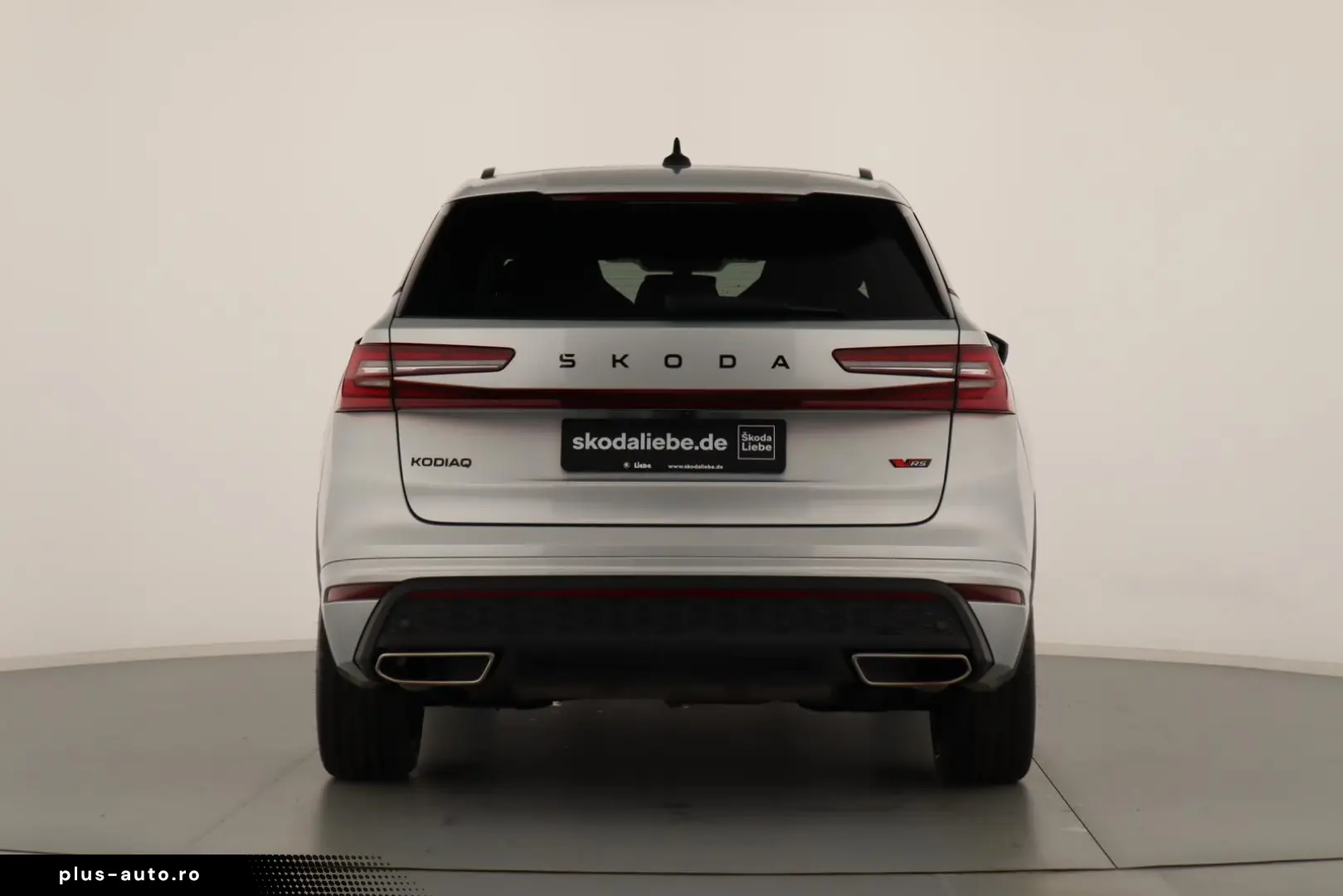 SKODA KODIAQ RS SILVER BLACK