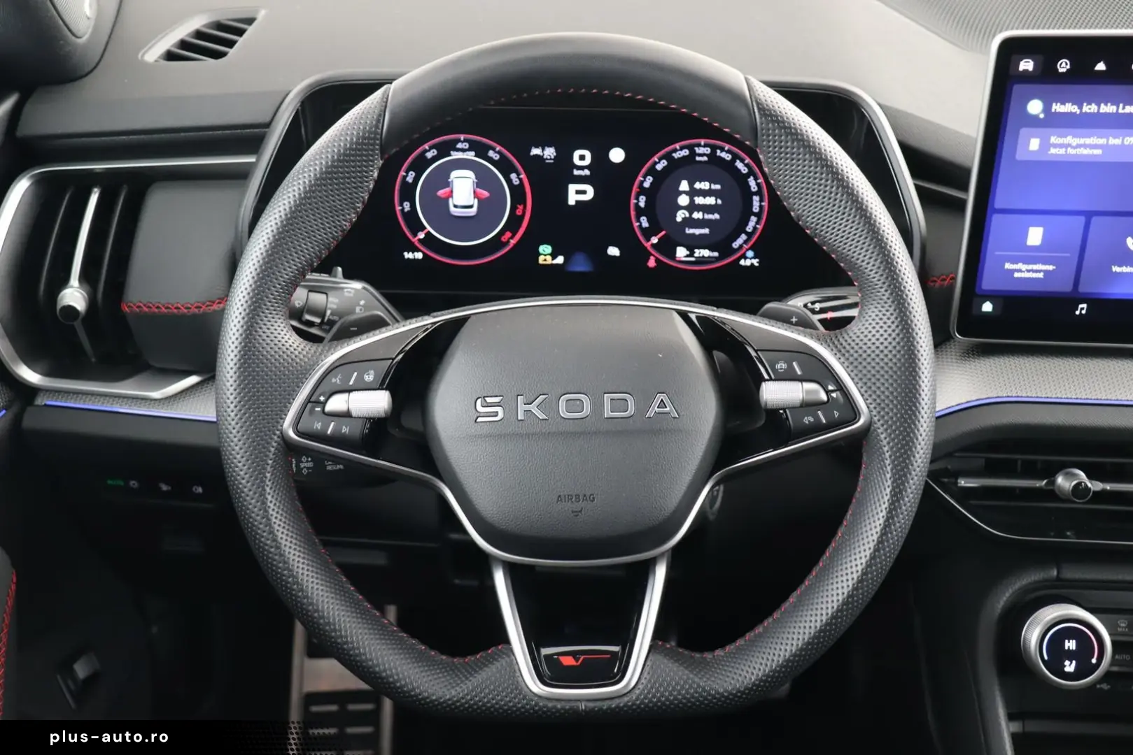 SKODA KODIAQ RS SILVER BLACK