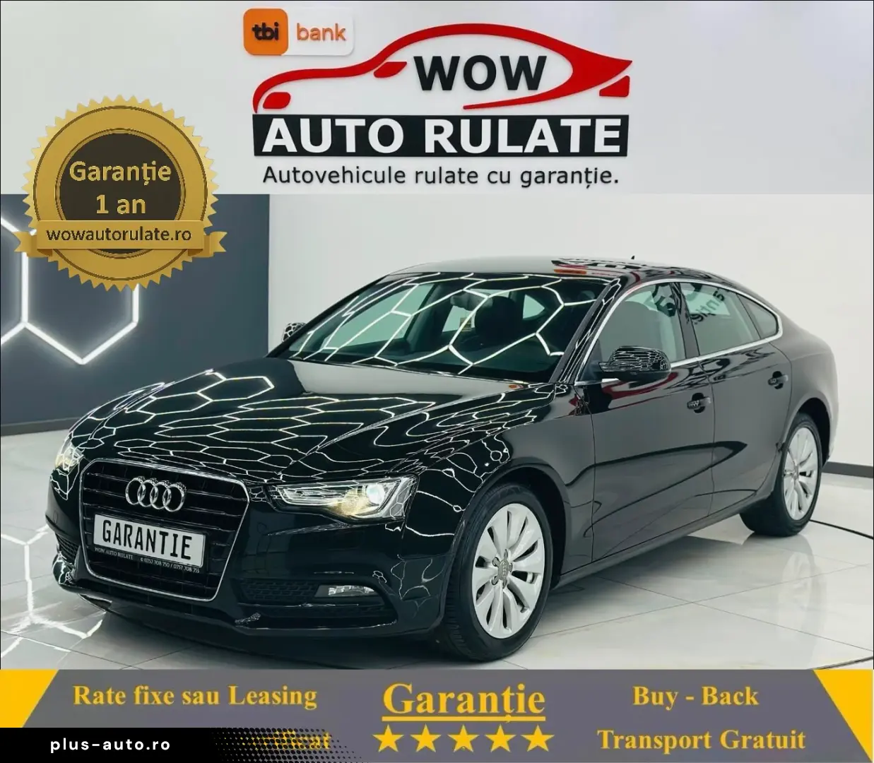 AUDI A5 2016 2.0D E6 Garantie 12 Luni Rate Avans 0 Doar Cu B