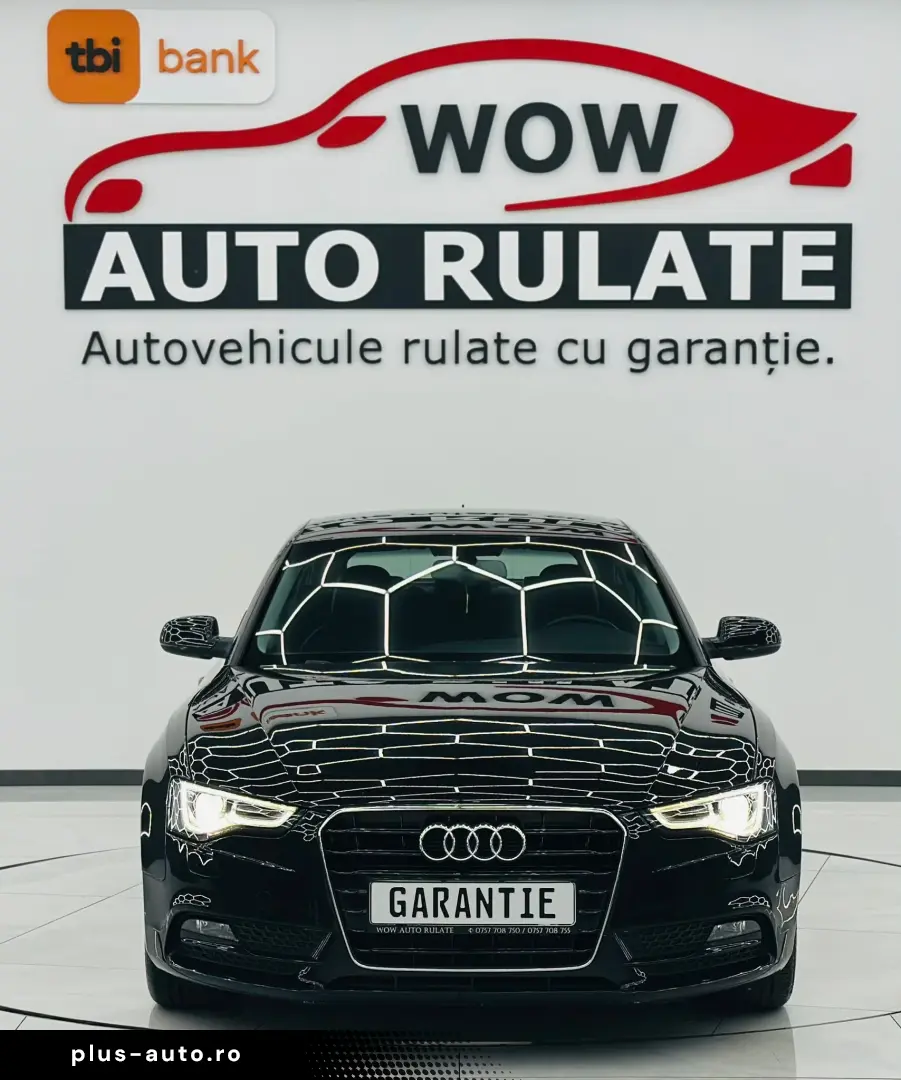 AUDI A5 2016 2.0D E6 Garantie 12 Luni Rate Avans 0 Doar Cu B