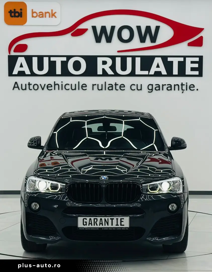 BMW X4 2016 2.0D E6 4x4 Garantie 12 Luni Rate Avans 0 Doar C
