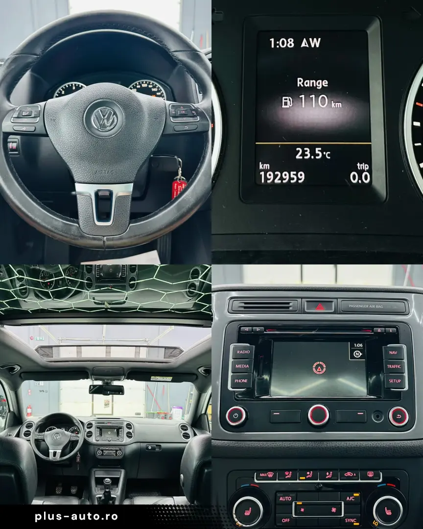 VOLKSWAGEN TIGUAN 2015 2.0D E5 4X4 Garantie 12 Luni Rate Ava