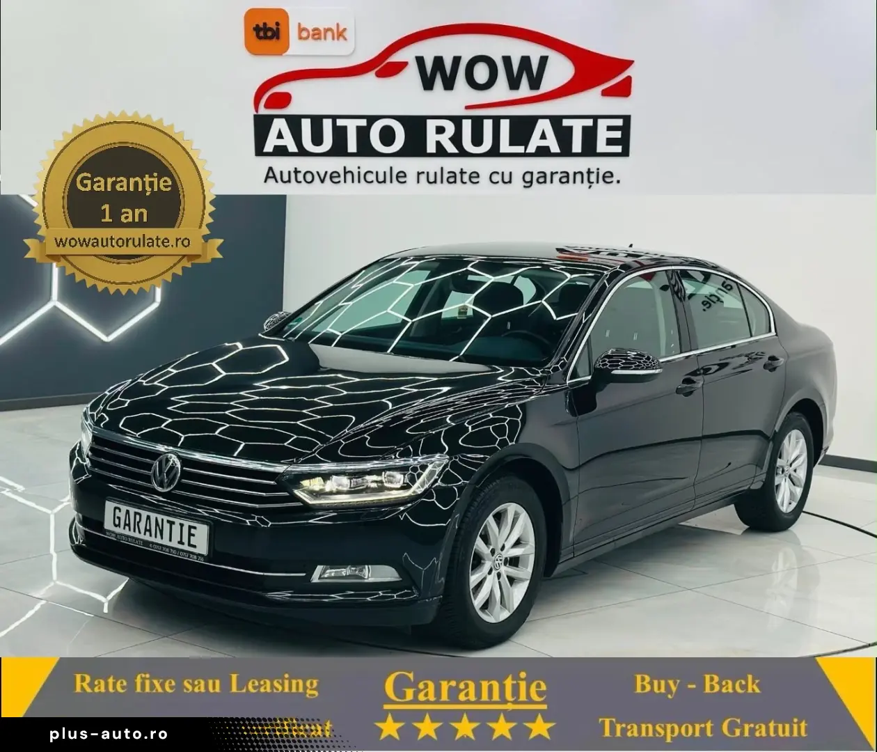 VOLKSWAGEN PASSAT 2018 1.6D E6 Garantie 12 Luni Rate Avans 0