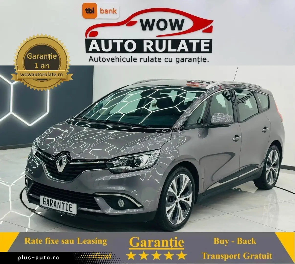 RENAULT GRAND SCENIC 2018 1.5D E6 7 Locuri Garantie 12 Luni