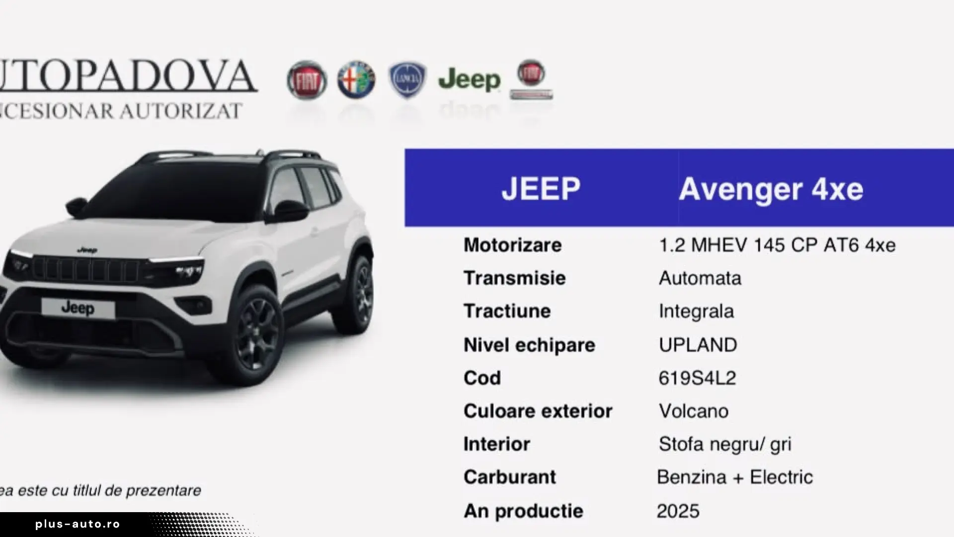 Jeep Avenger - 4xe