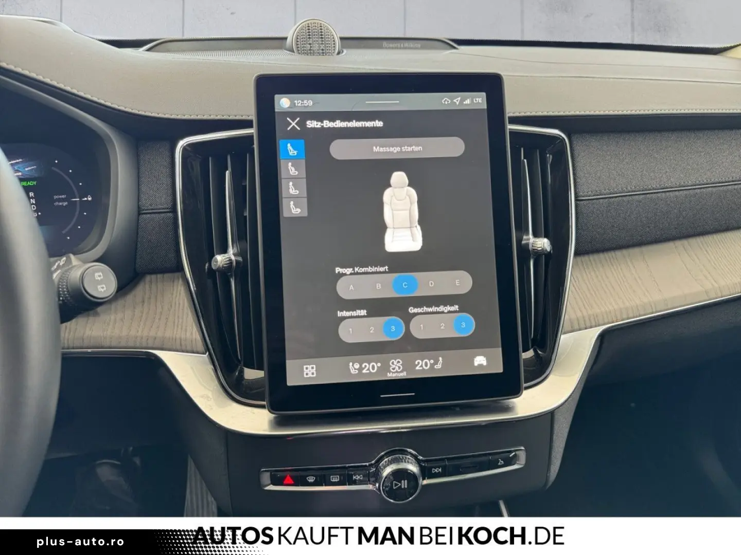 VOLVO XC90 T8 UltraDark Massage Ventilation B&W AirSusp